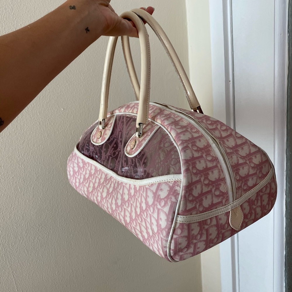 Authentic Dior giant bowling bag